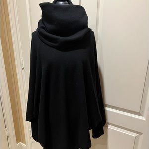 Ralph Lauren beautiful cashmere cowl neck poncho